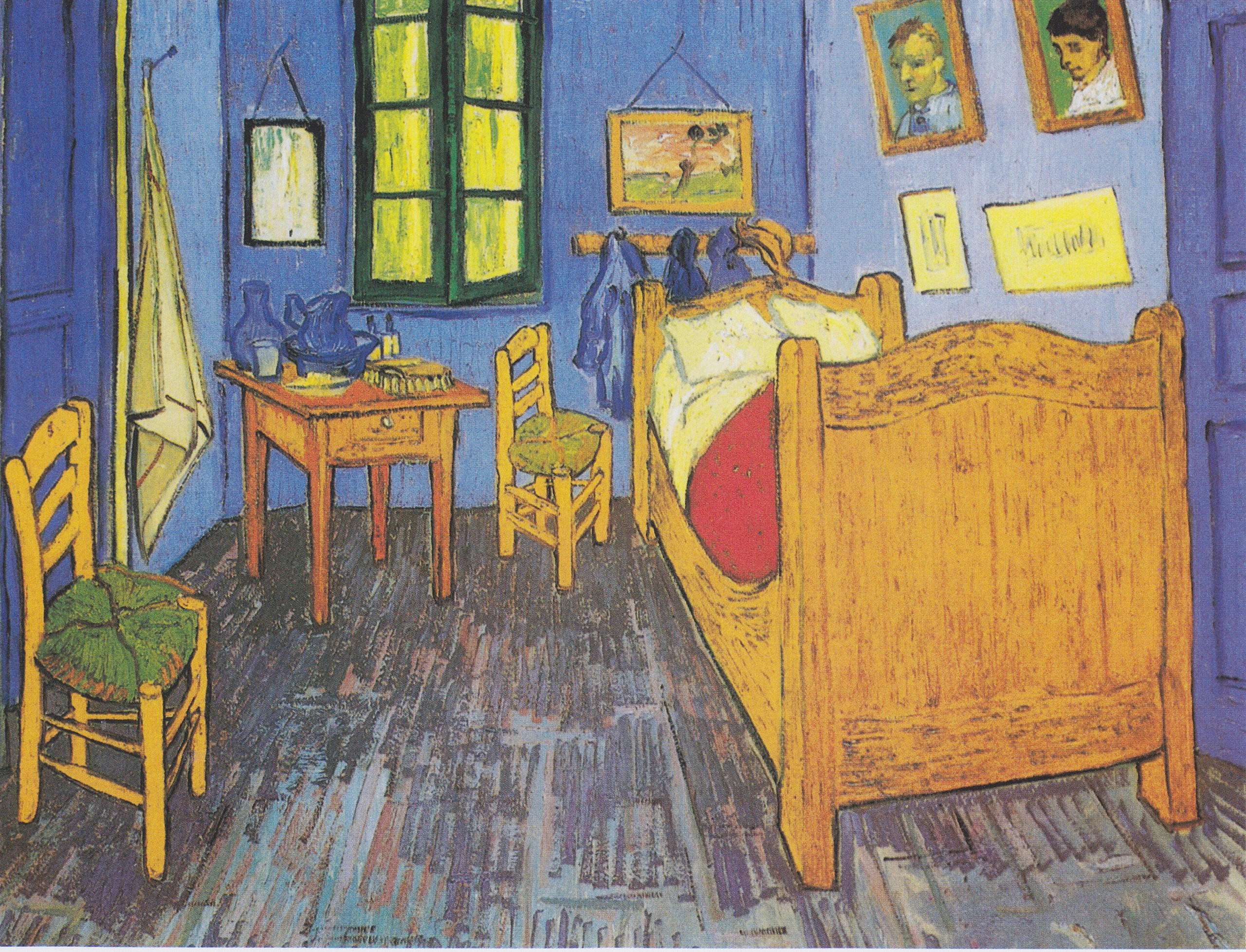 File:van Gogh - Vincents Schlafzimmer In Arles2 - Wikimedia throughout Vincents Schlafzimmer In Arles