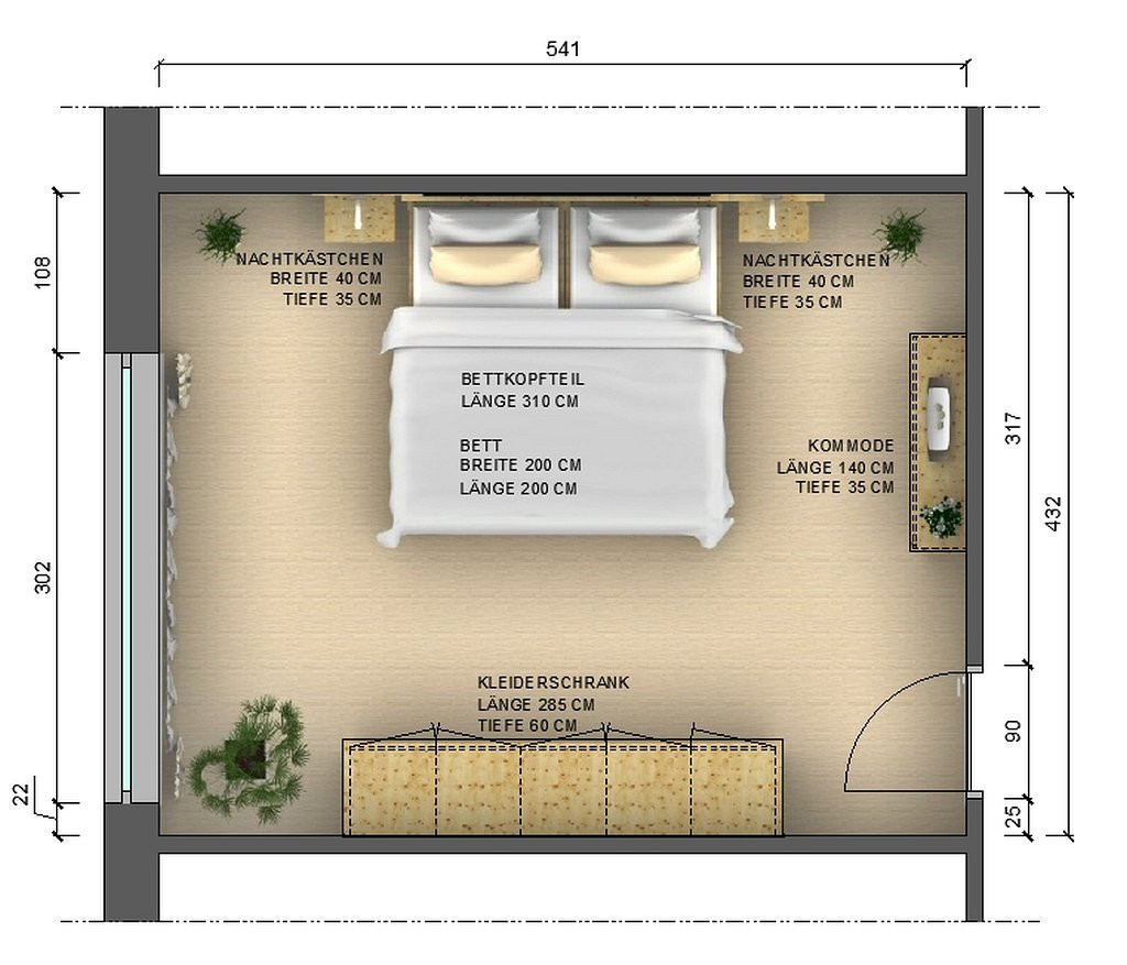 Schlafzimmer Planung - Creativplan: Autocad 3D Raumplanung inside Planung Schlafzimmer