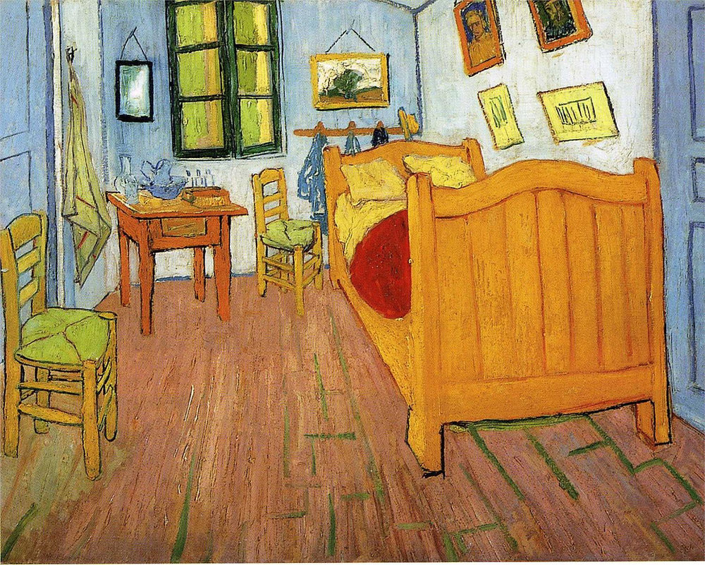 Vincent Van Gogh - Das Schlafzimmer with regard to Vincents Schlafzimmer In Arles