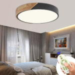 48W 72W Led Deckenleuchte Ultra Dünne 5Cm Holz Deckenlampe Panel For Schlafzimmer Lampe Holz