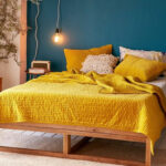 Die Trendfarbe #Senfgelb Kombinieren – 40+ #Einrichtungsideen Regarding Schlafzimmer Senfgelb