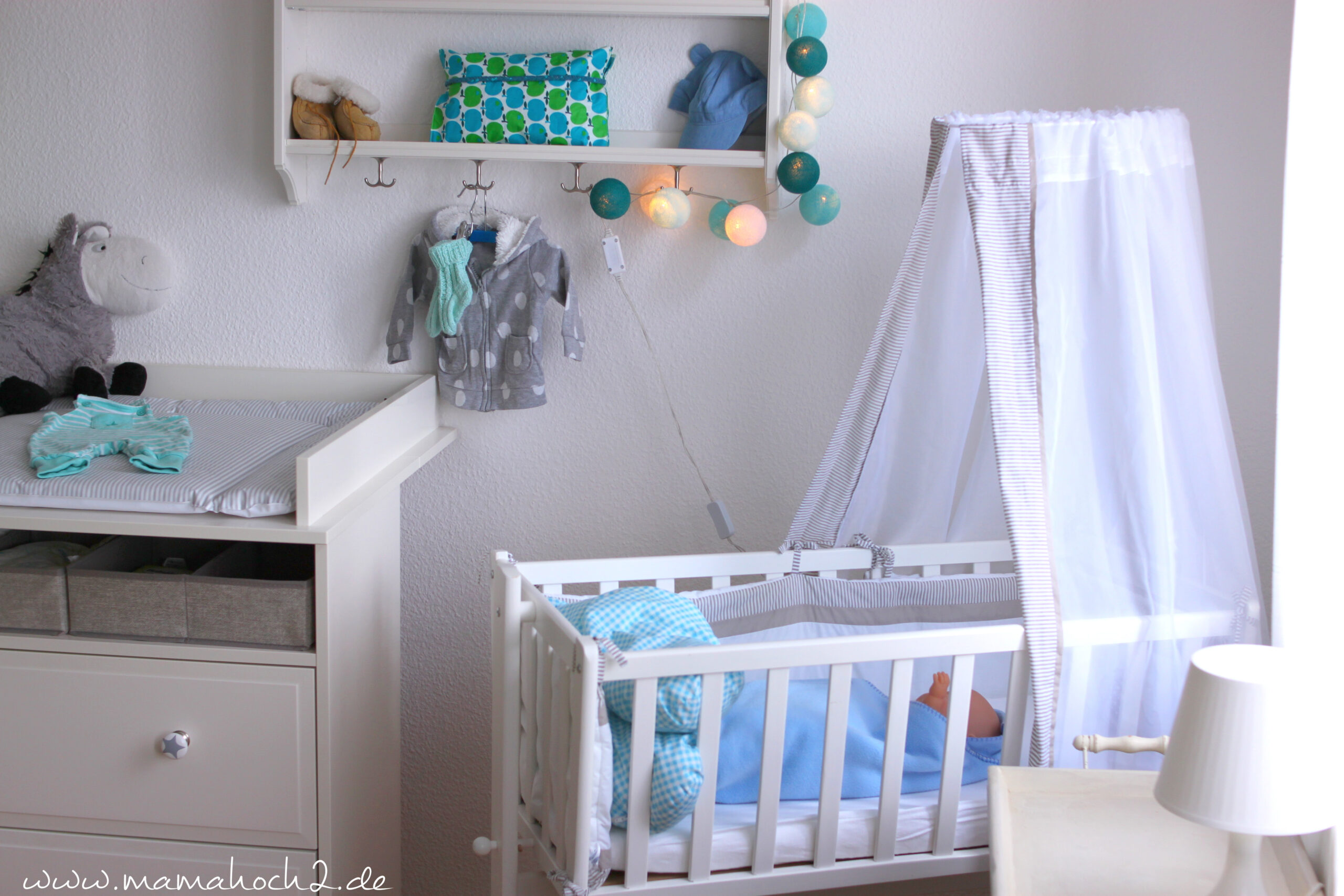 Klein Aber Fein- Die Babyecke Im Schlafzimmer ⋆ Mamahoch2 intended for Babyzimmer Und Schlafzimmer In Einem