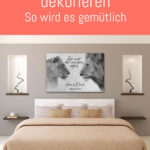 Schlafzimmer Dekorieren – So Wird Es Gemütlich | Schlafzimmer Throughout Wandbilder Für Schlafzimmer